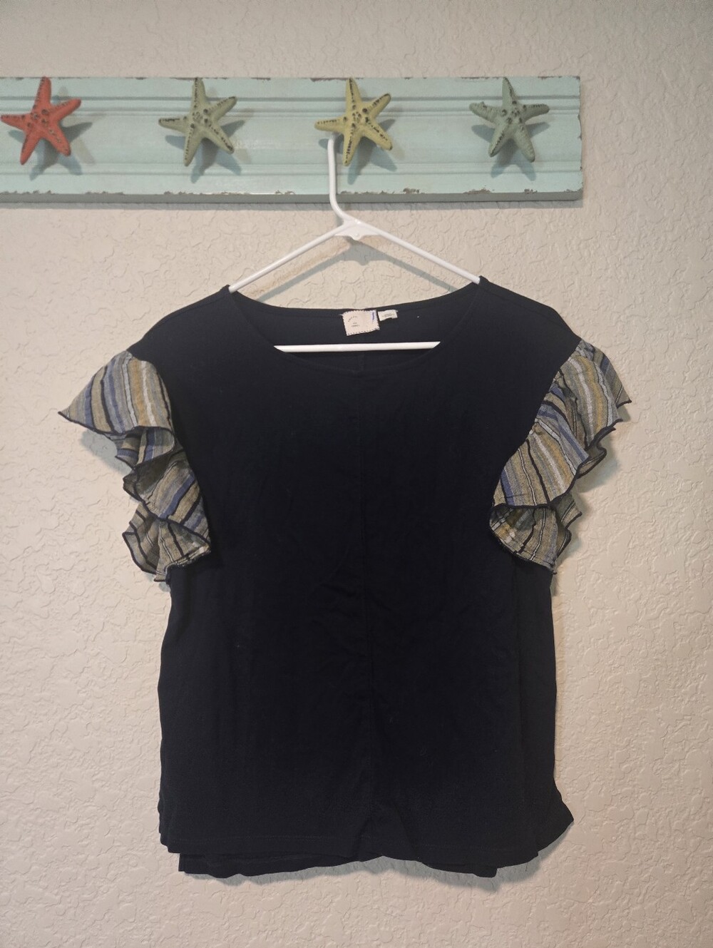 Anthro Navy Tee